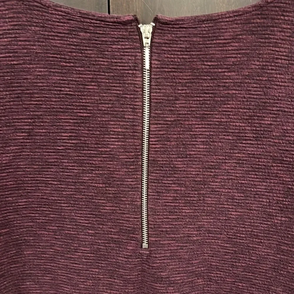 Noppies Ribbed Zipper Back Maternity‎ Dress - Picture 5 of 7